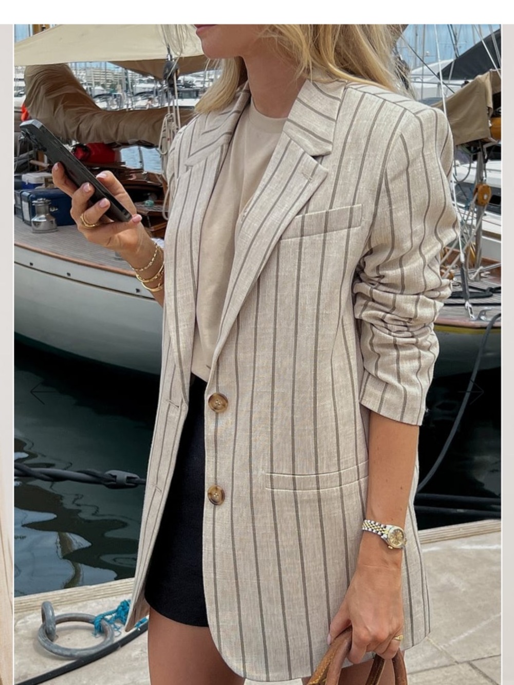 Oversized Blazer - Claire Rose collection